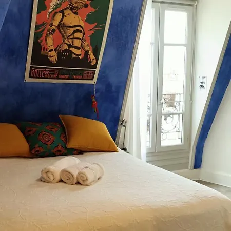 Δωμάτια σε οικογενειακή κατοικία La Bleue *